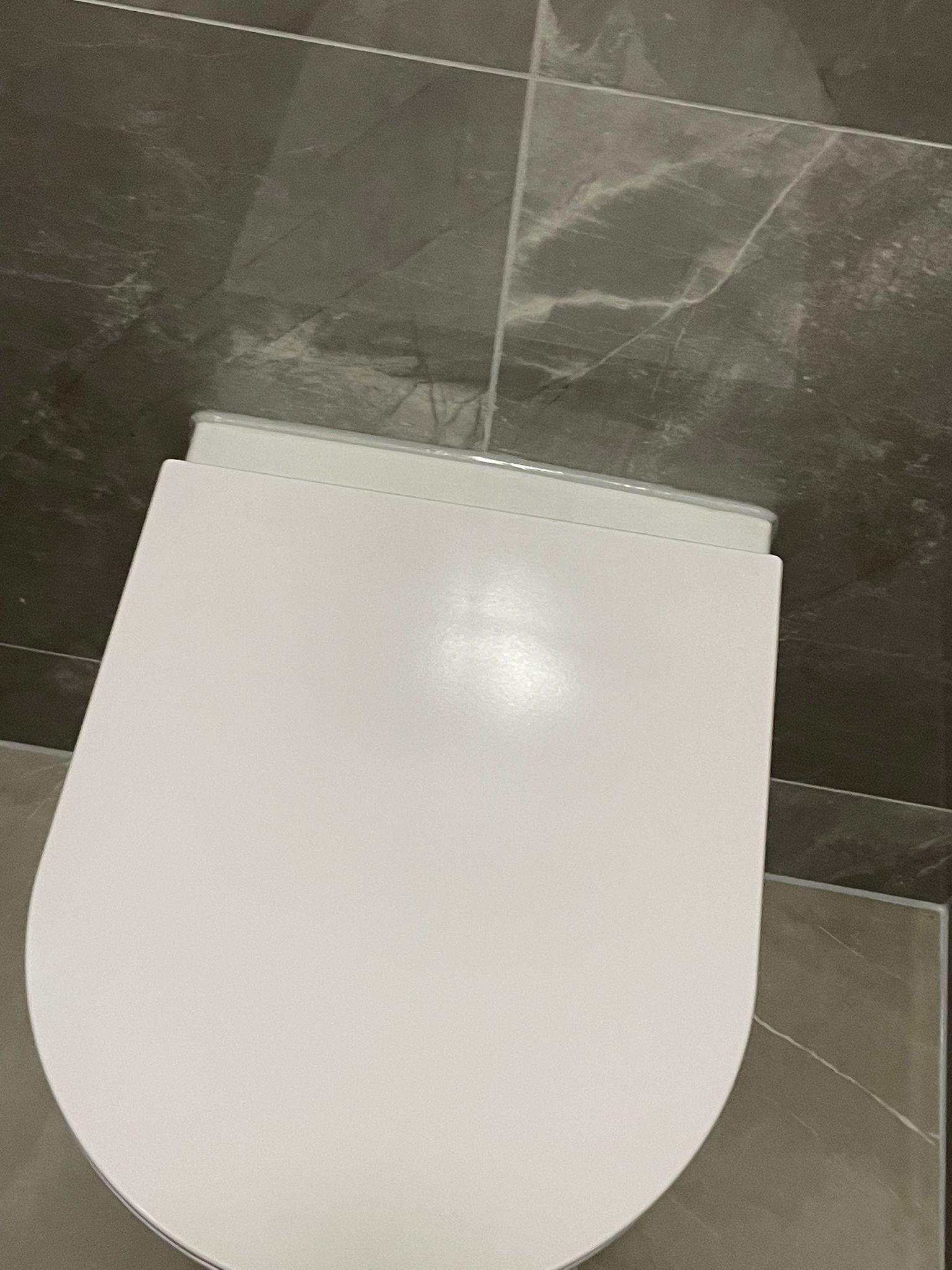 Nieuw toilet geplaatst